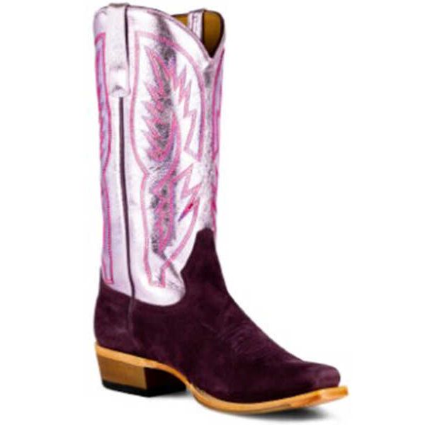 MACIE BEAN - WOMEN'S COSMIC COWGIRL WESTERN BOOTS - SNIP TOE - VIOLET