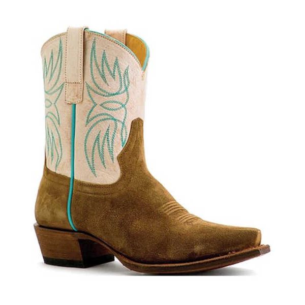 MACIE BEAN - WOMEN'S LITTLE DEBBIE WESTERN BOOTS - SNIP TOE - SAND