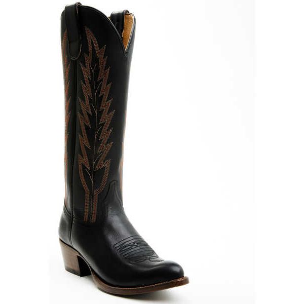 MACIE BEAN - BURNIN' DAYLIGHT WESTERN BOOTS - MEDIUM TOE - BLACK