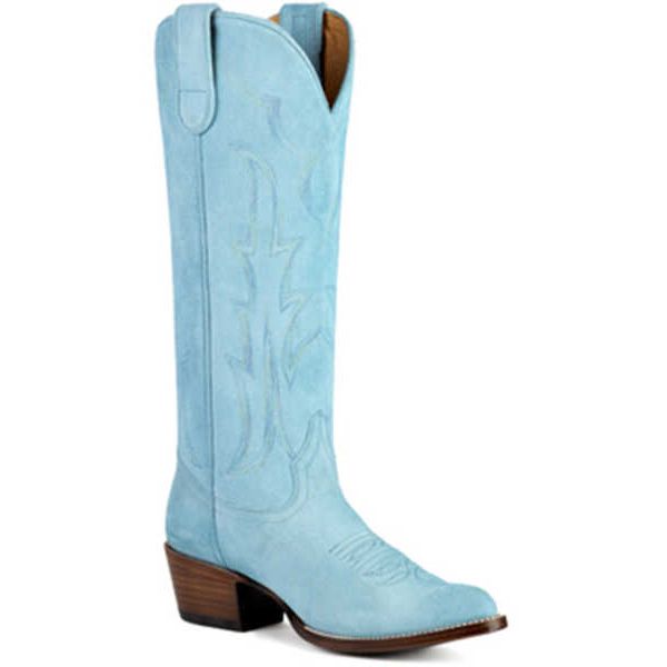 MACIE BEAN - WOMEN'S GOT HER BLUES WESTERN BOOTS - POINTED BOOTS - BLUE