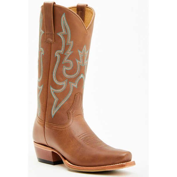 MACIE BEAN - WOMEN'S NICE LADY PERFORMANCE WESTERN BOOTS - SQUARE TOE - BROWN